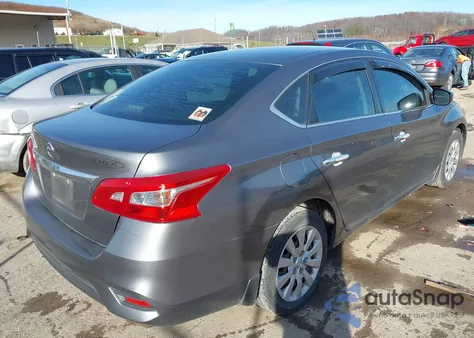 2017 Nissan Sentra S from USA, damaged, VIN 3N1AB7APXHY390502